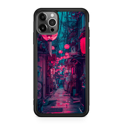 Neon Veins of the Night Market iPhone 12 Pro Max Case