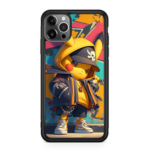 Pikachu Street Rebellion iPhone 12 Pro Case