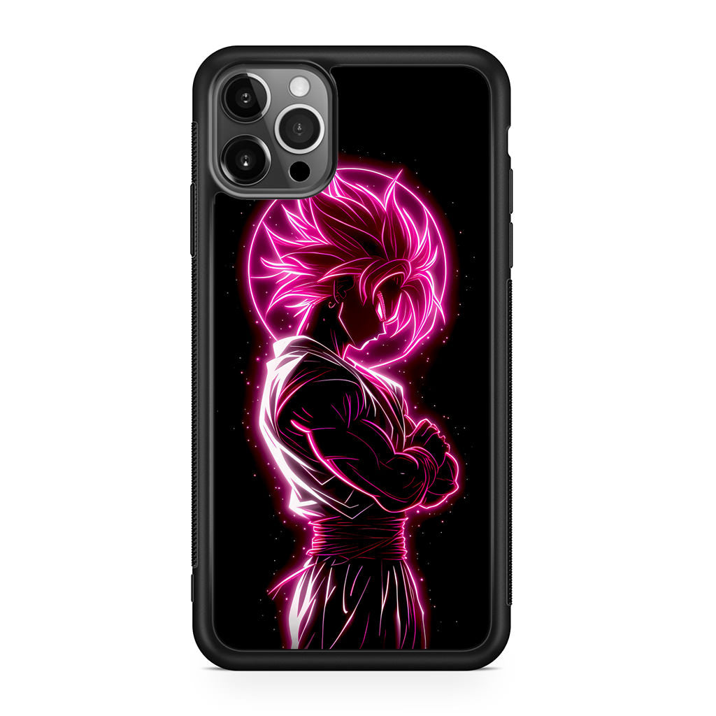 Pink Radiant Saiyan iPhone 12 Pro Max Case