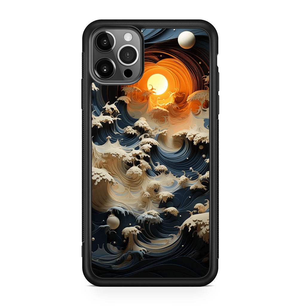 Solar Tsunami iPhone 12 Pro Case