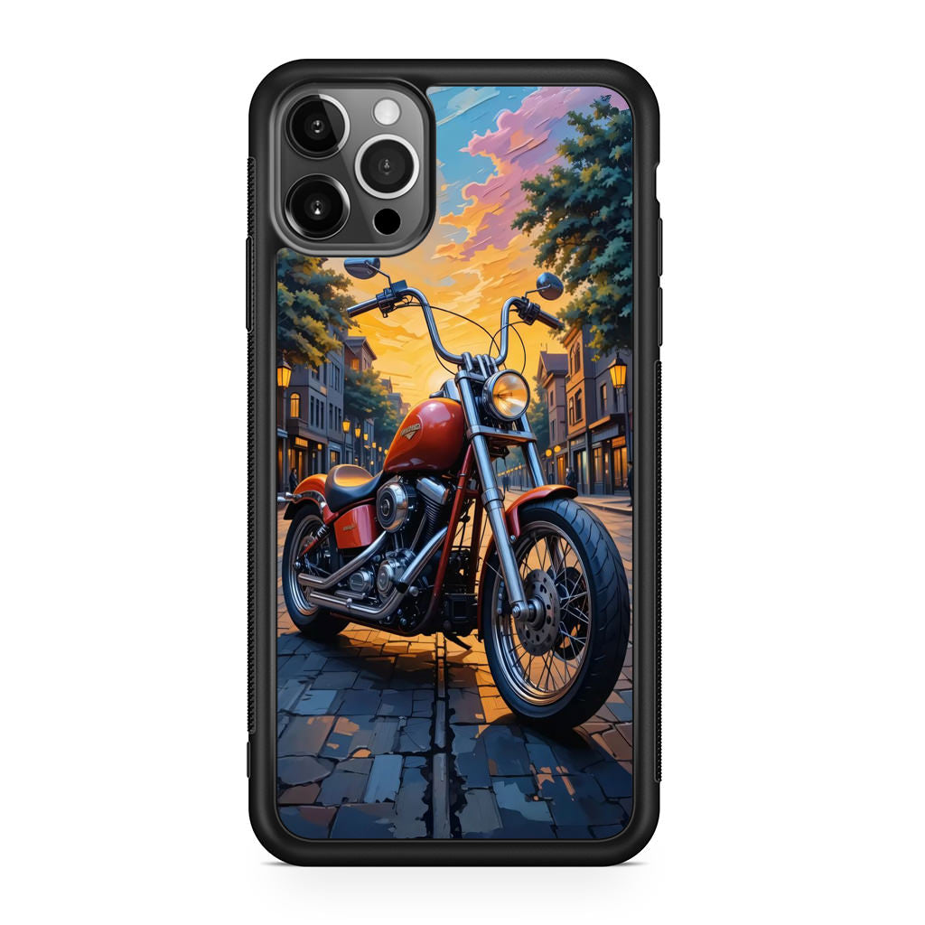 Sunset Thunder Ride Into the Glow iPhone 12 Pro Max Case