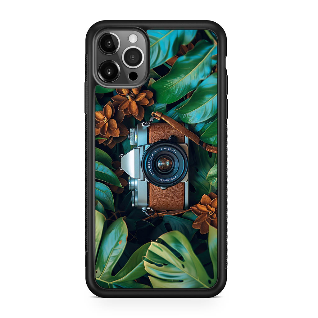 The Lens Between Leaves iPhone 12 Pro Max Case