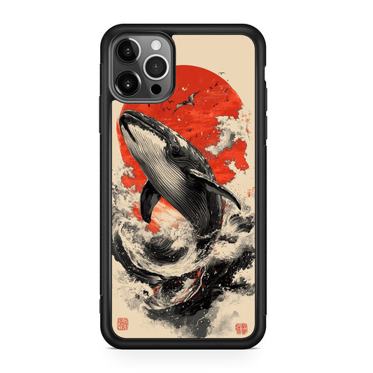 The Whale Rises iPhone 12 Pro Case