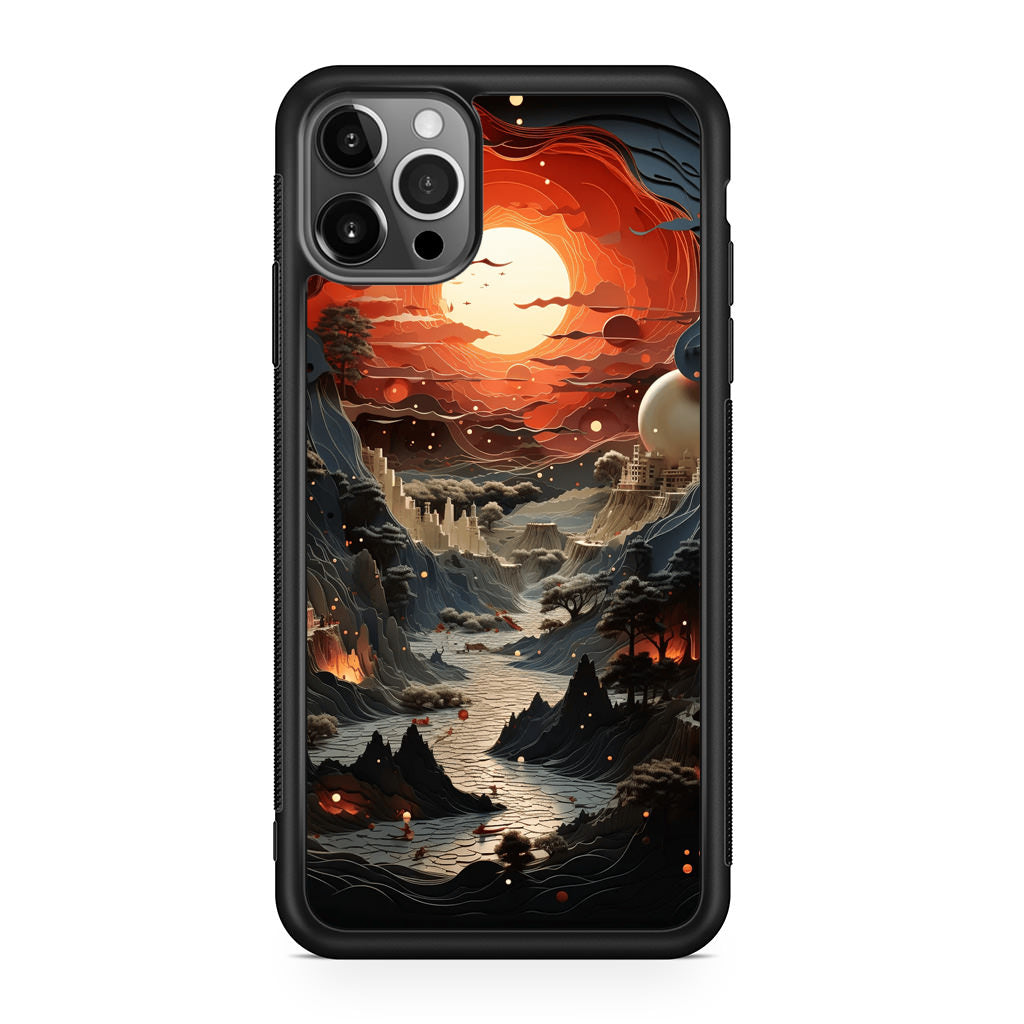 Valley of the Dying Sun iPhone 12 Pro Max Case
