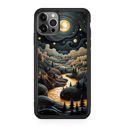 Whispers of the Lunar Valley iPhone 12 Pro Max Case