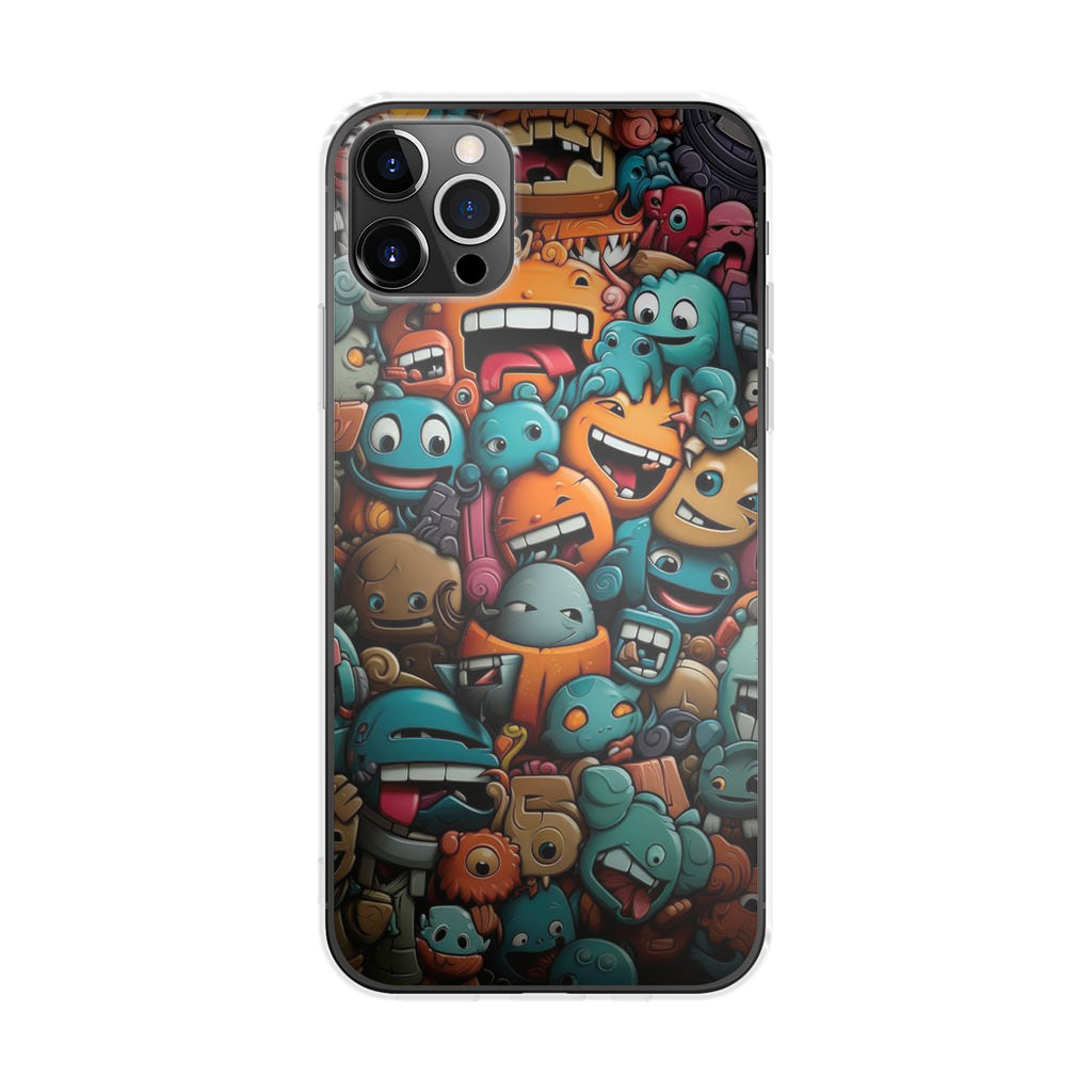 Chaos Chuckles Invasion iPhone 12 Pro Case