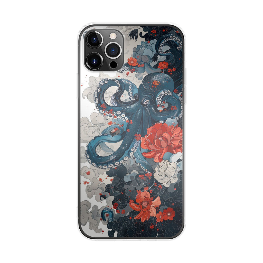 Floral Kraken iPhone 12 Pro Case