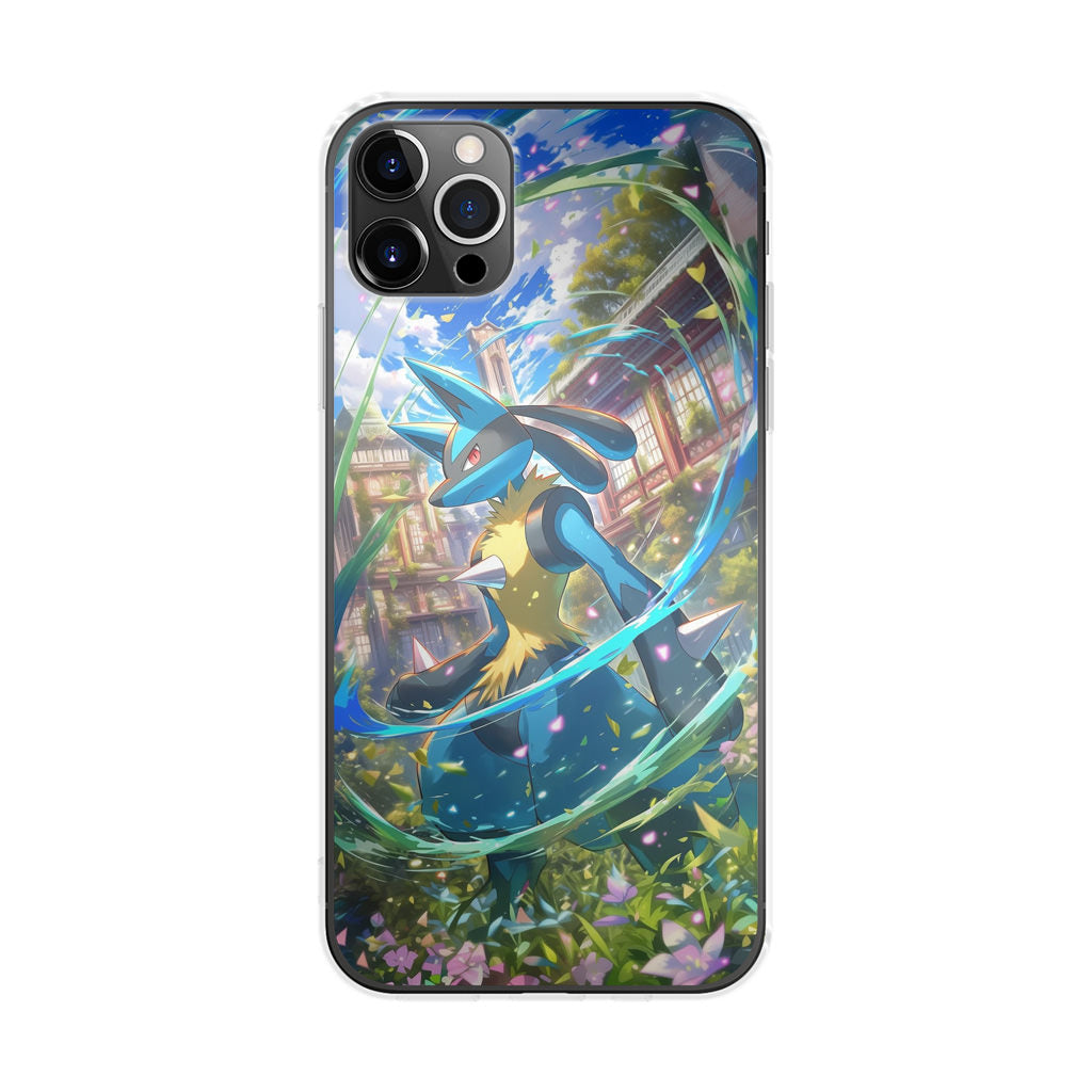 Lucario Precognitive Aura iPhone 12 Pro Case