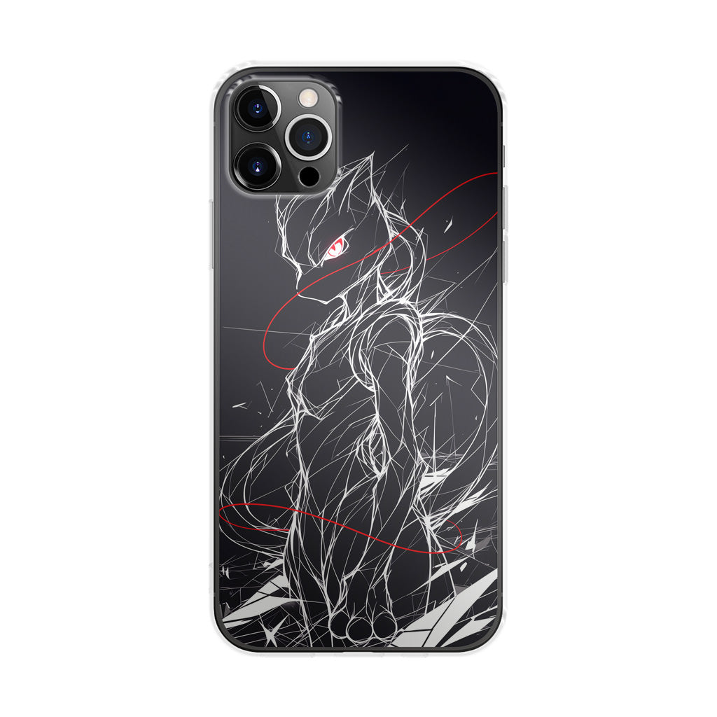 Mewtwo Silent Anomaly iPhone 12 Pro Case