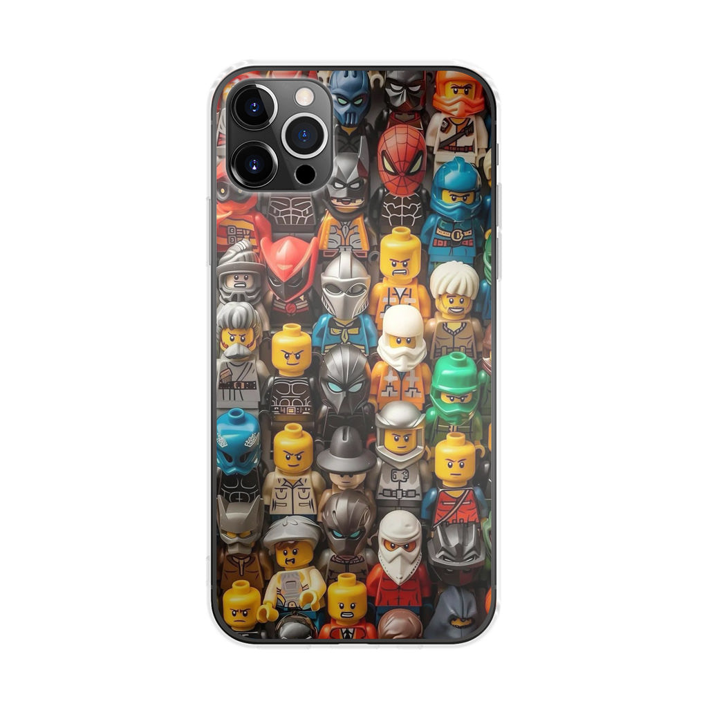 Mini Figures Heroes Assemble iPhone 12 Pro Case