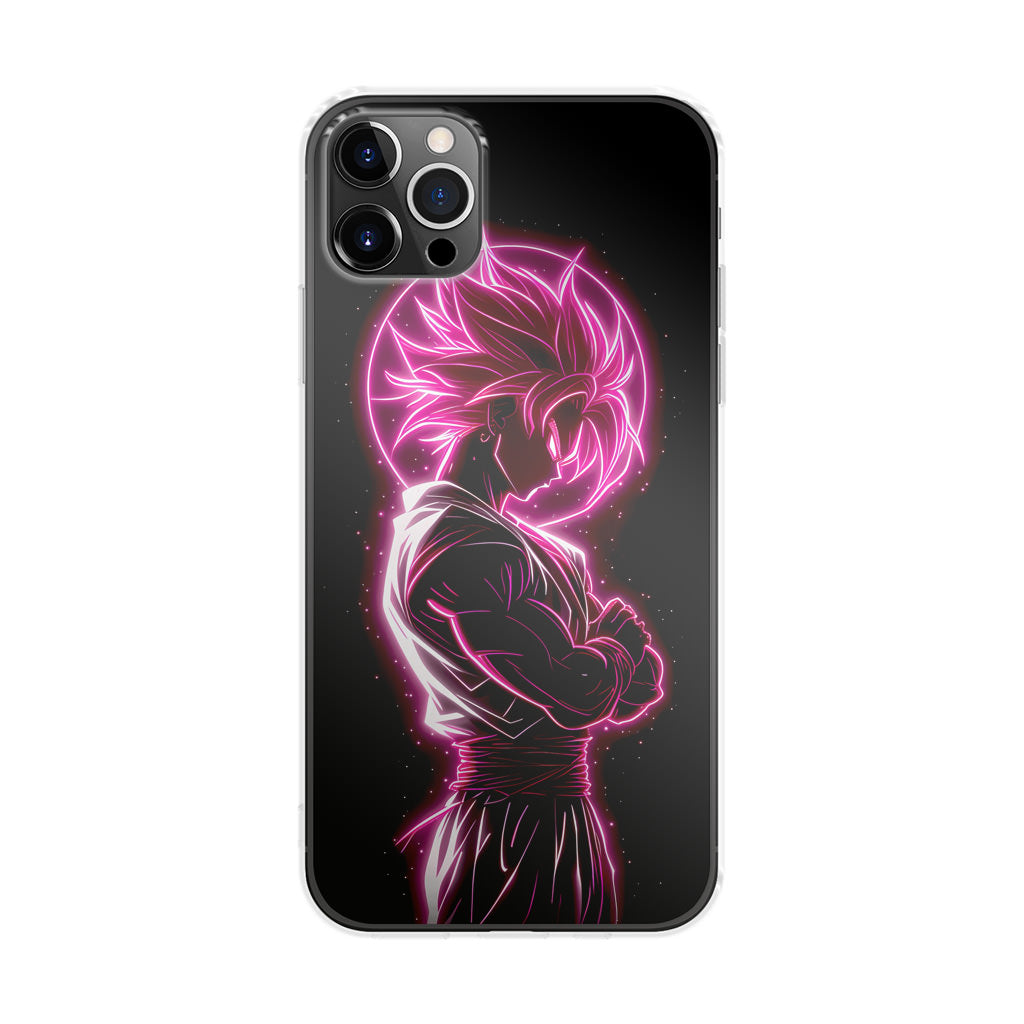 Pink Radiant Saiyan iPhone 12 Pro Case