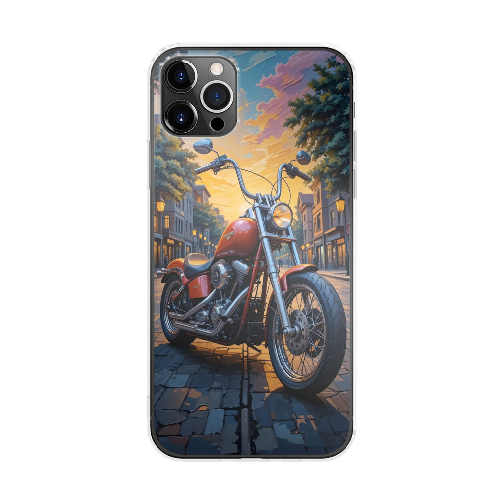 Sunset Thunder Ride Into the Glow iPhone 12 Pro Case