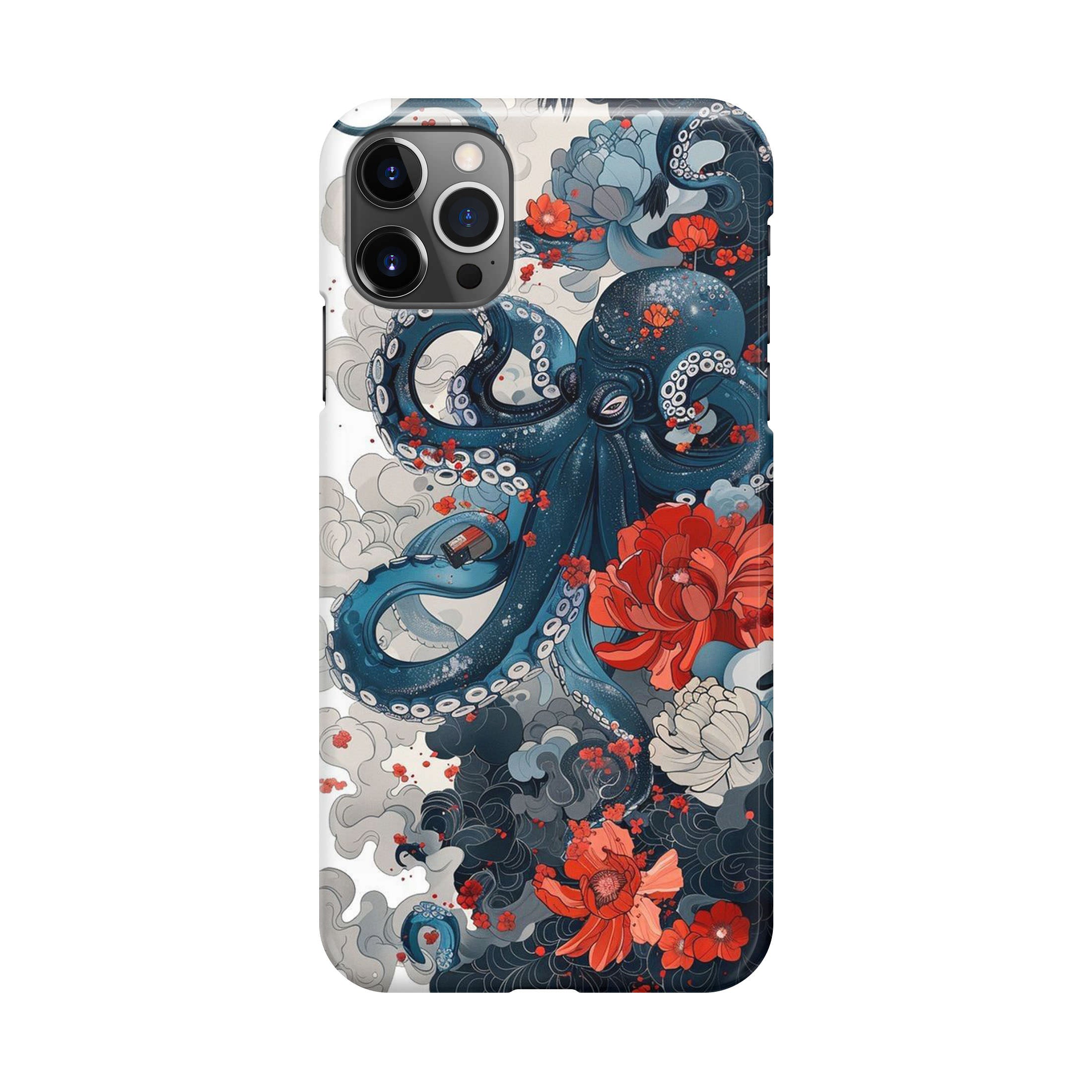 Floral Kraken iPhone 12 Pro Case