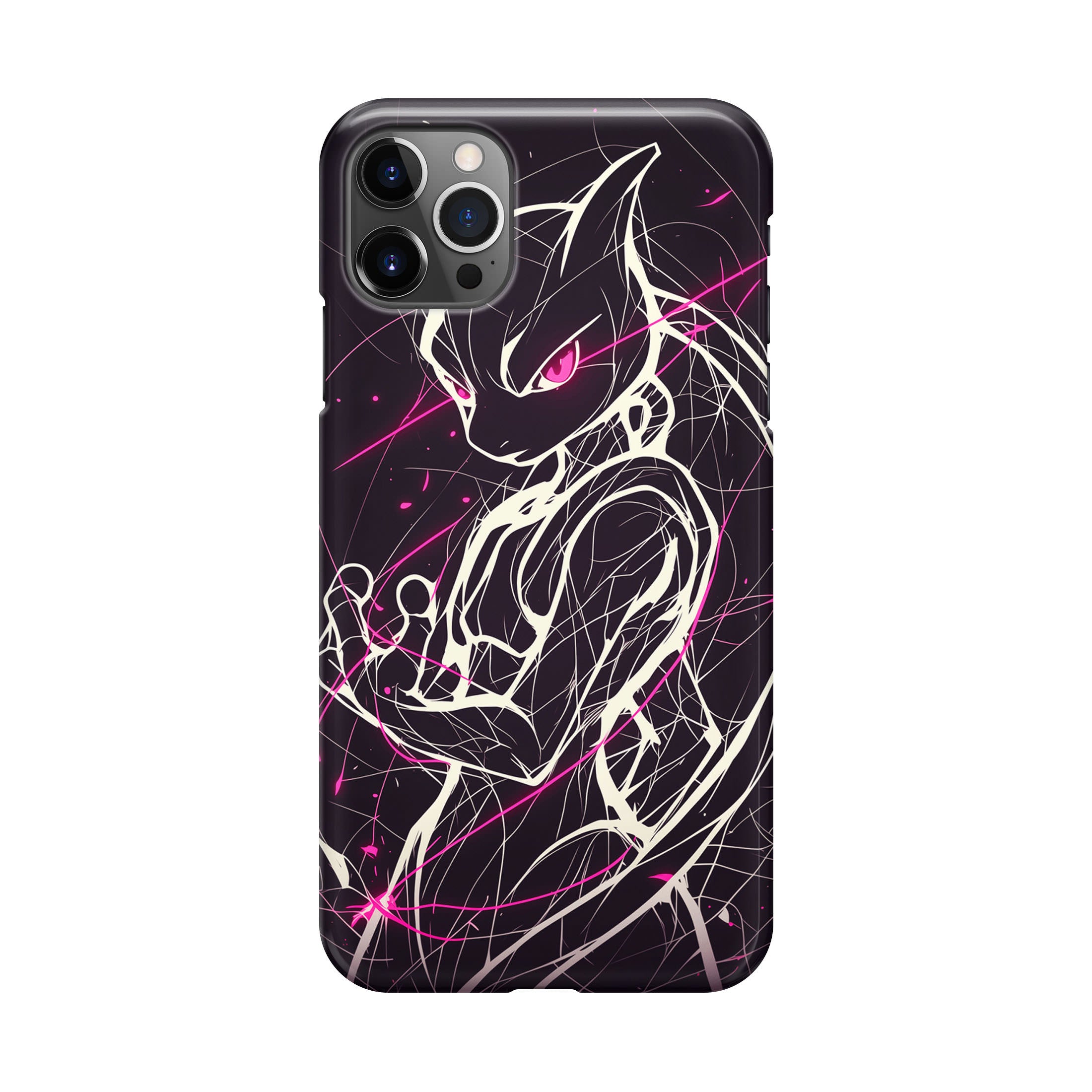 Mewtwo Cosmic Energy iPhone 12 Pro Case