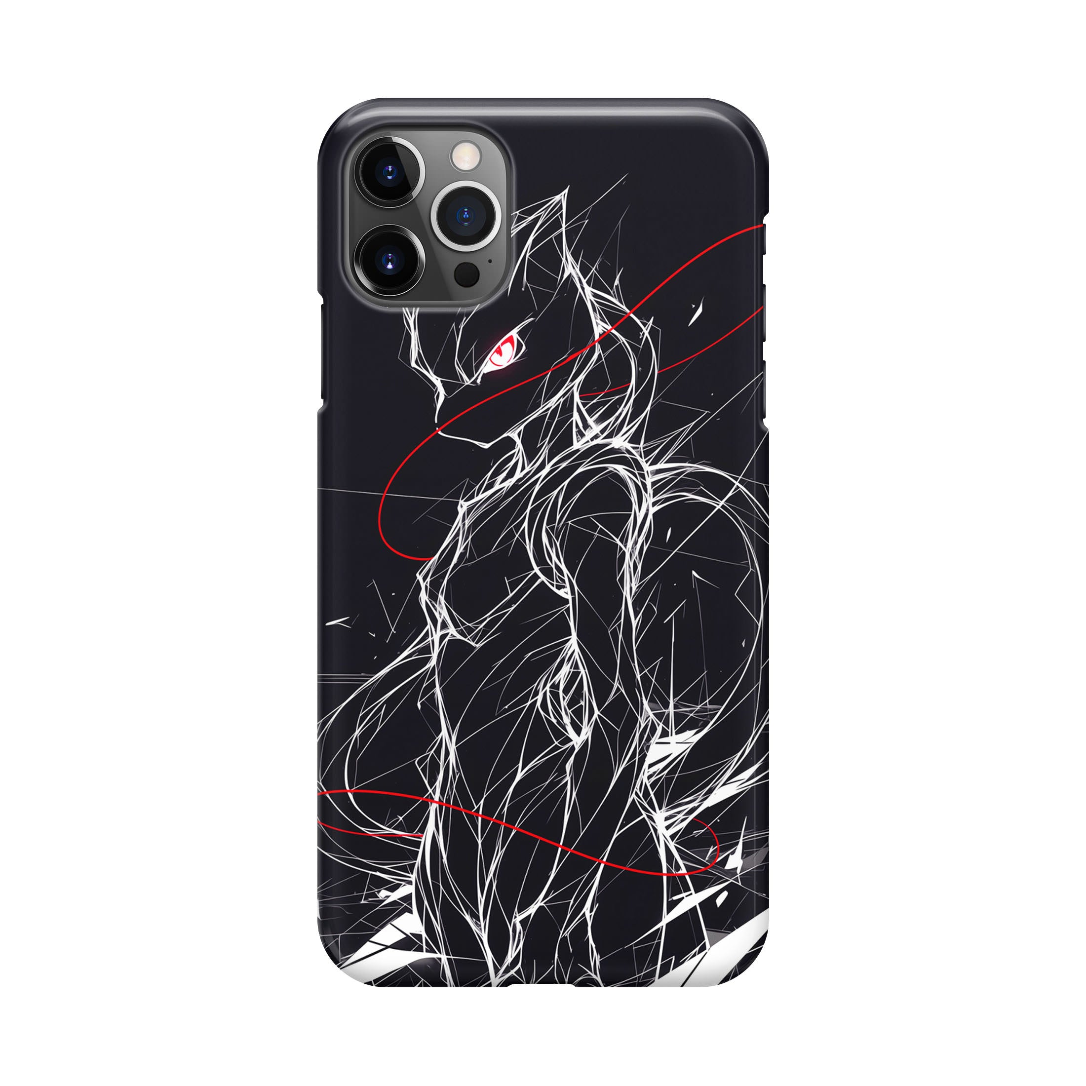 Mewtwo Silent Anomaly iPhone 12 Pro Case