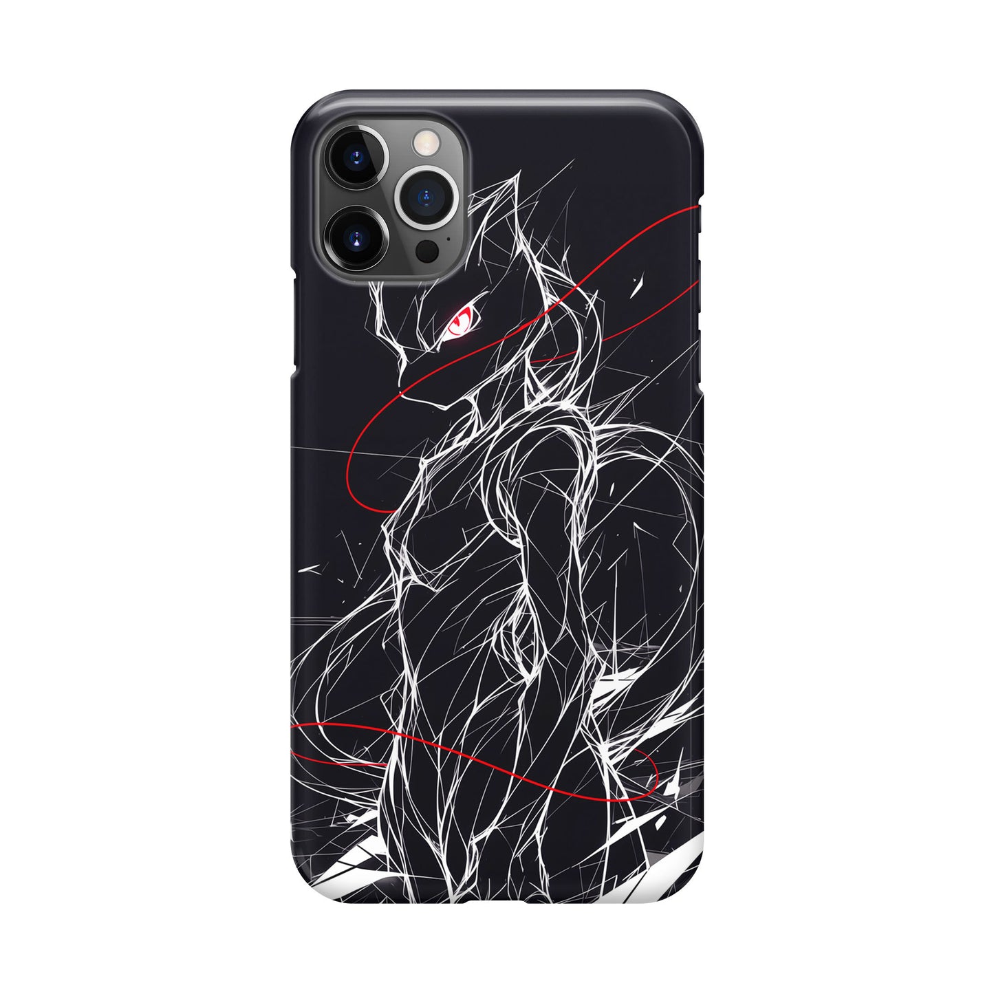 Mewtwo Silent Anomaly iPhone 12 Pro Max Case