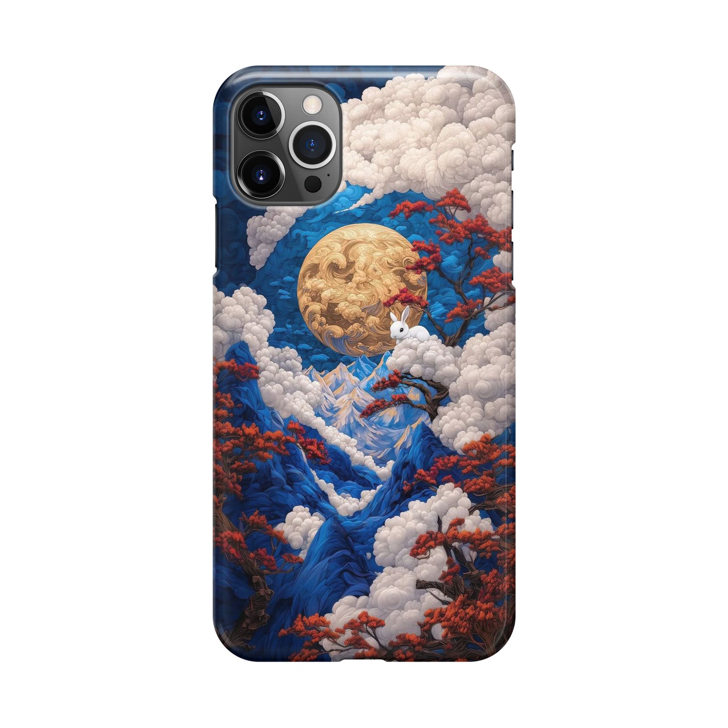 Moonlight Whispers Celestial Peaks iPhone 12 Pro Max Case