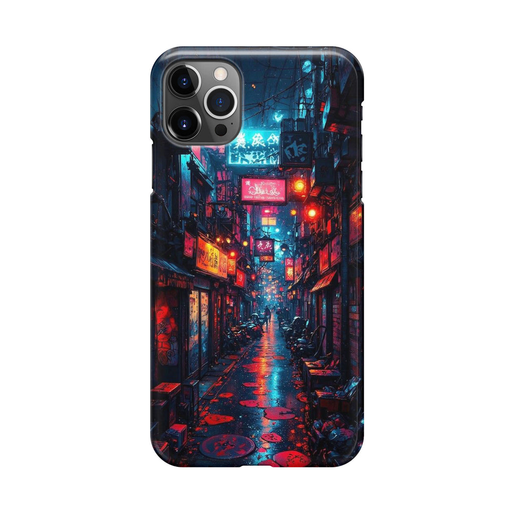 Neon Veins Of The Cyber City iPhone 12 Pro Case