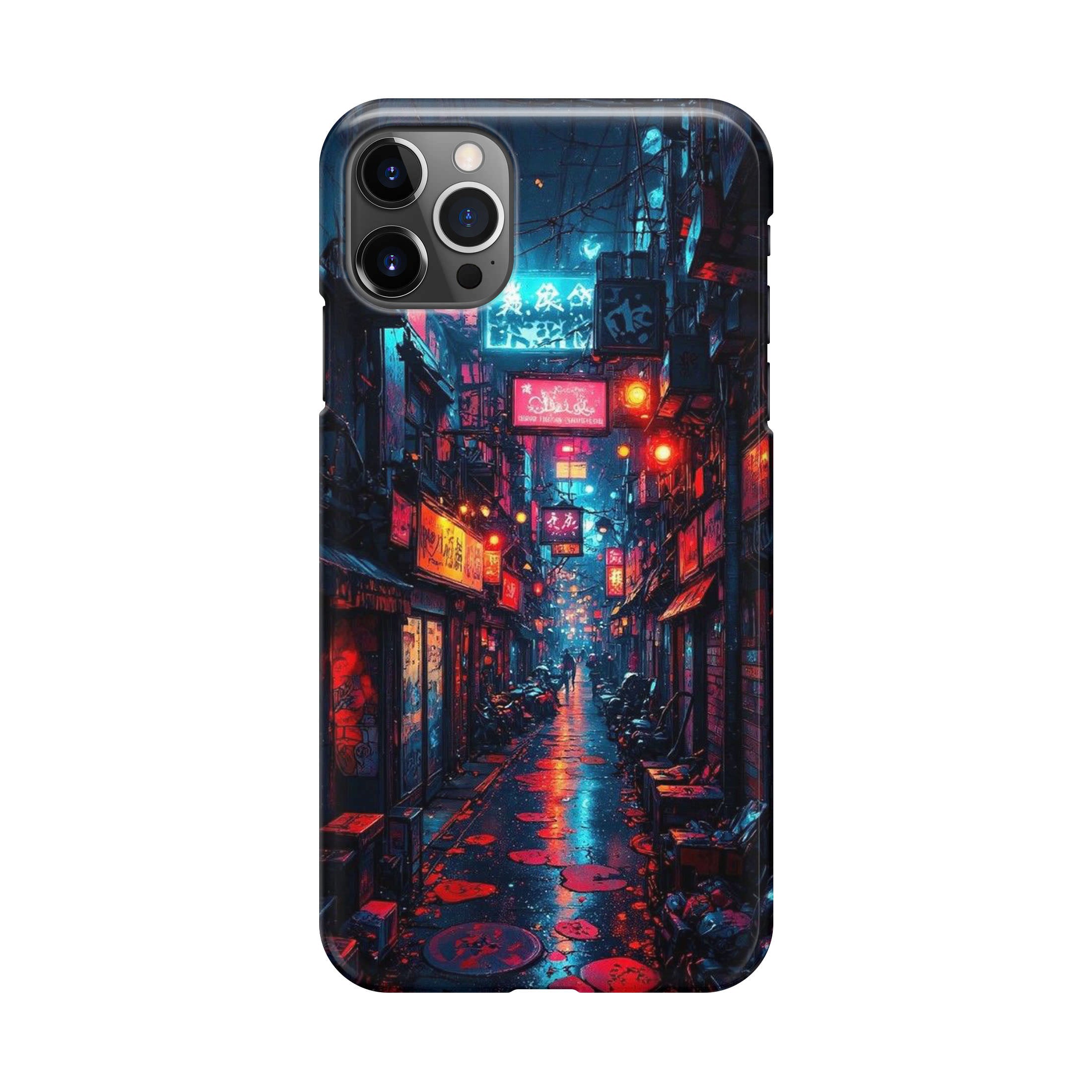 Neon Veins Of The Cyber City iPhone 12 Pro Case
