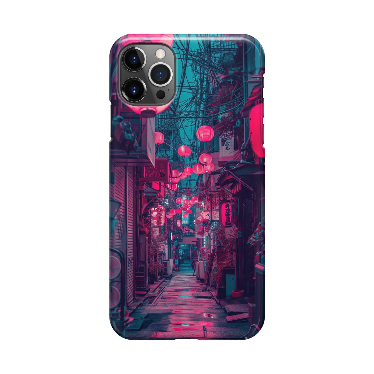 Neon Veins of the Night Market iPhone 12 Pro Case