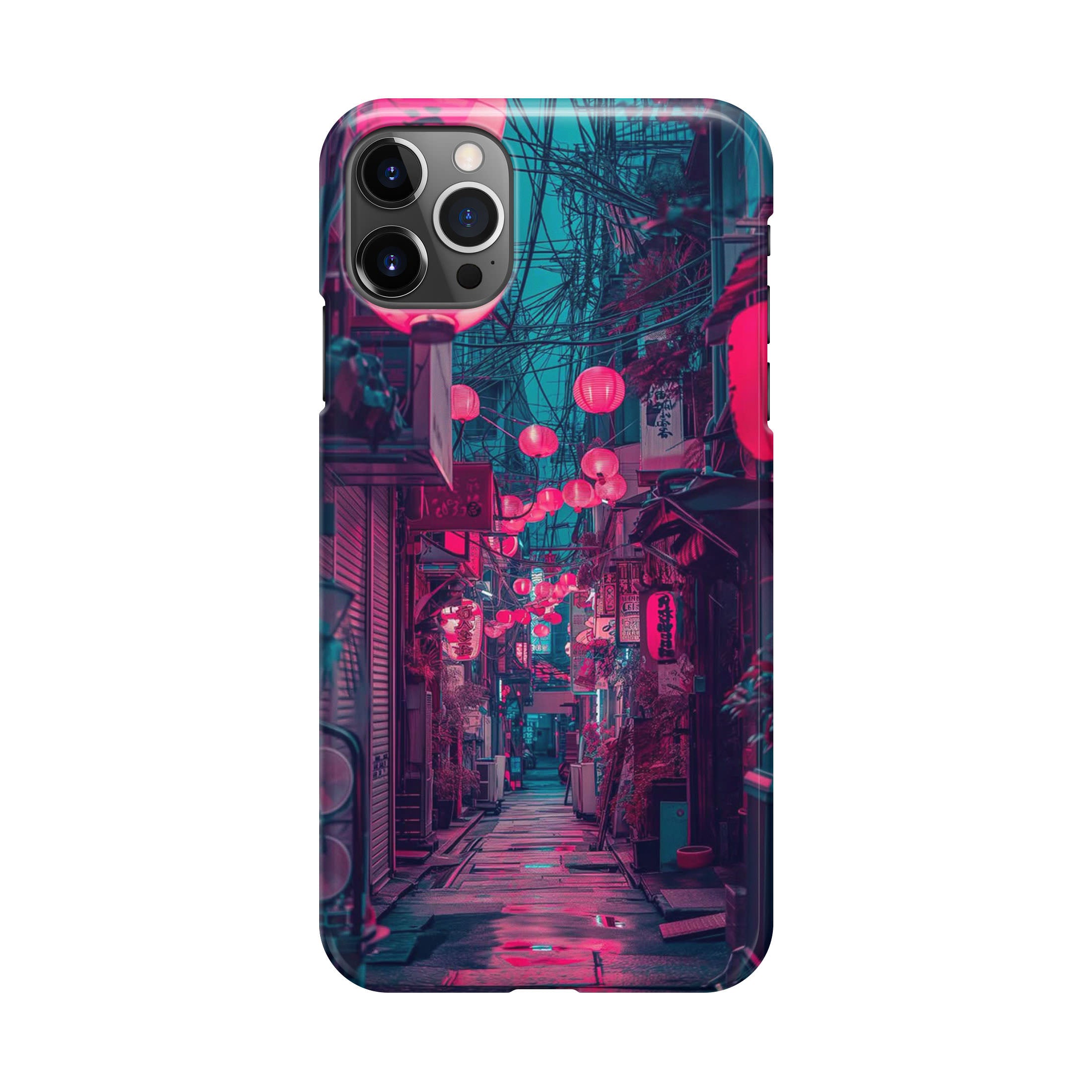 Neon Veins of the Night Market iPhone 12 Pro Max Case