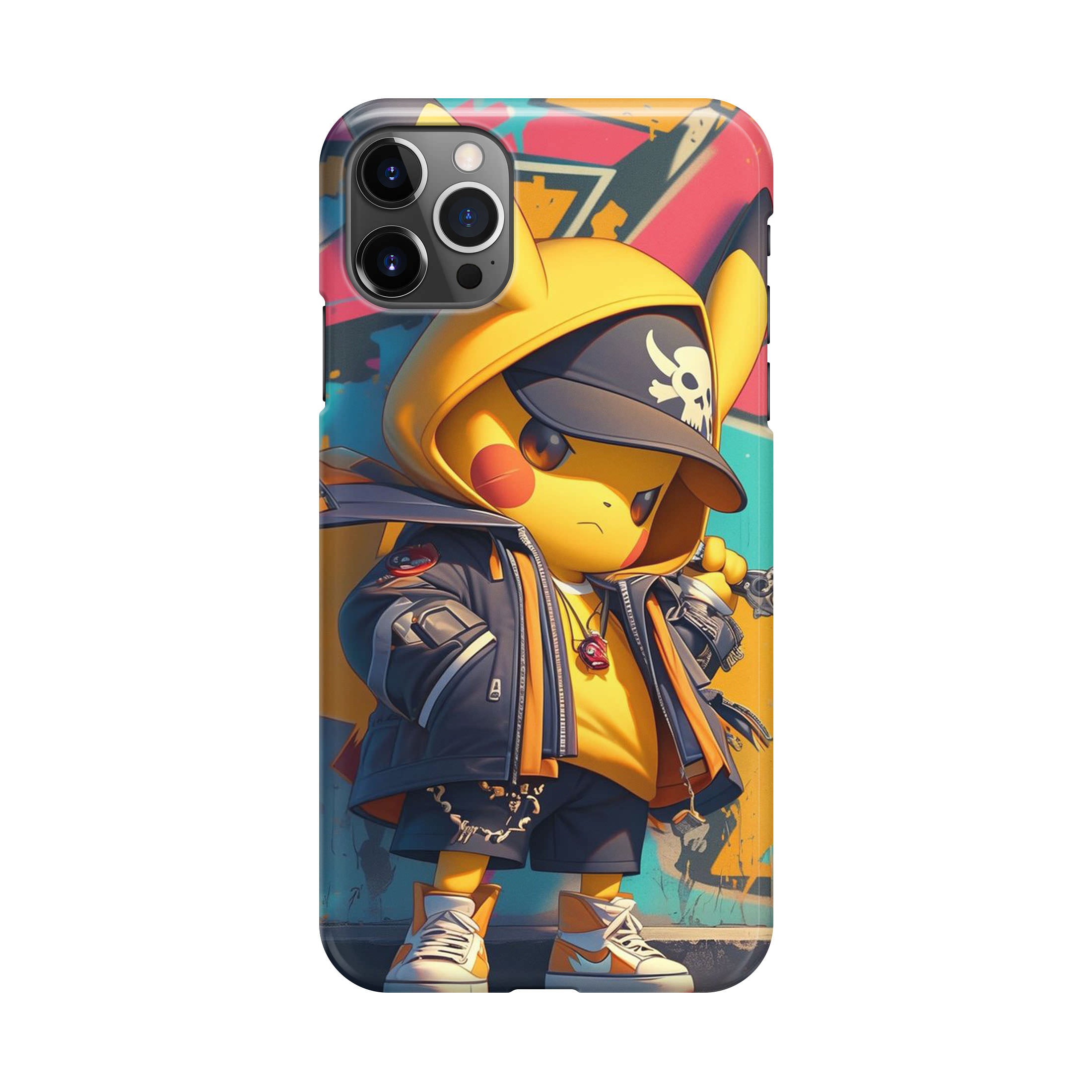 Pikachu Street Rebellion iPhone 12 Pro Case