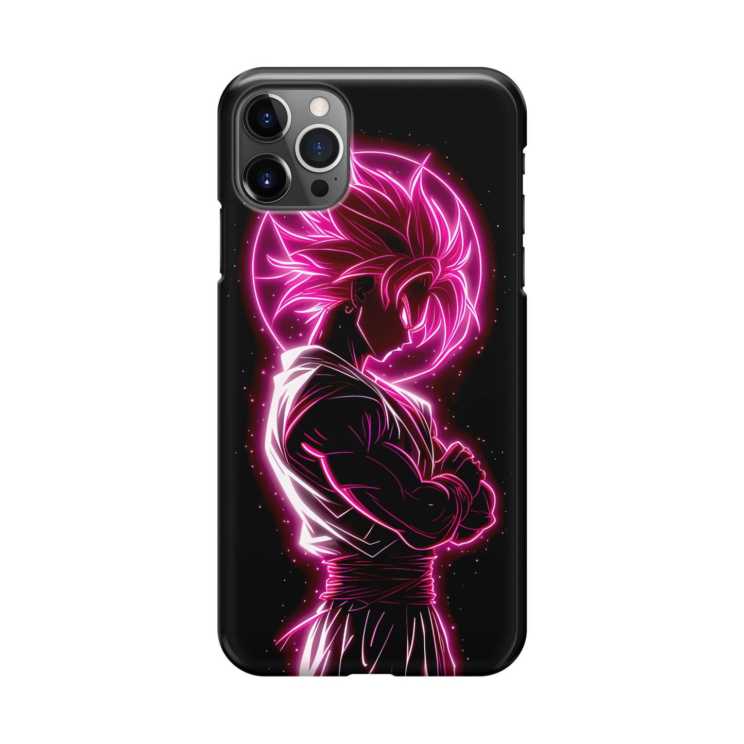 Pink Radiant Saiyan iPhone 12 Pro Case