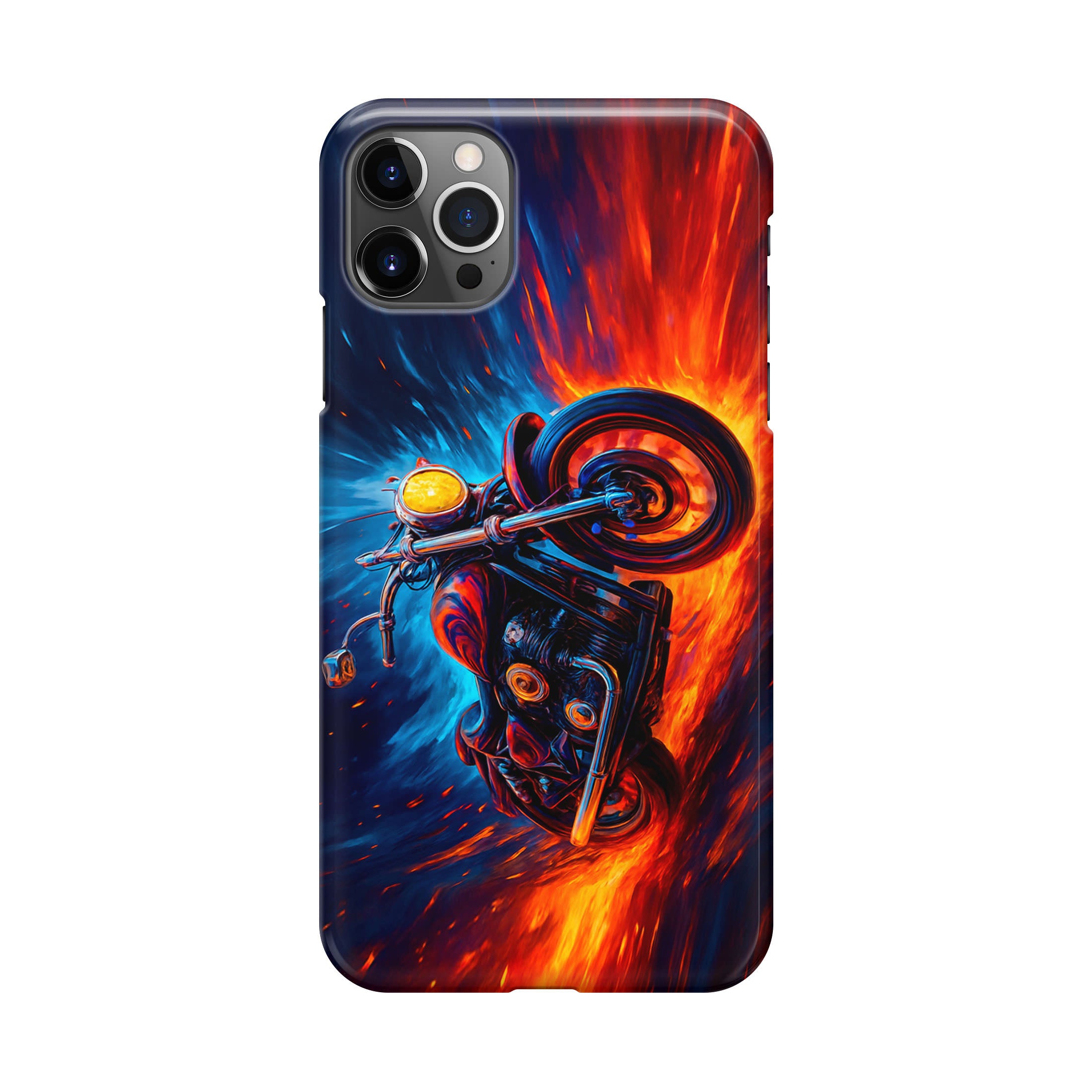 Ride Through Fire and Ice iPhone 12 Pro Case
