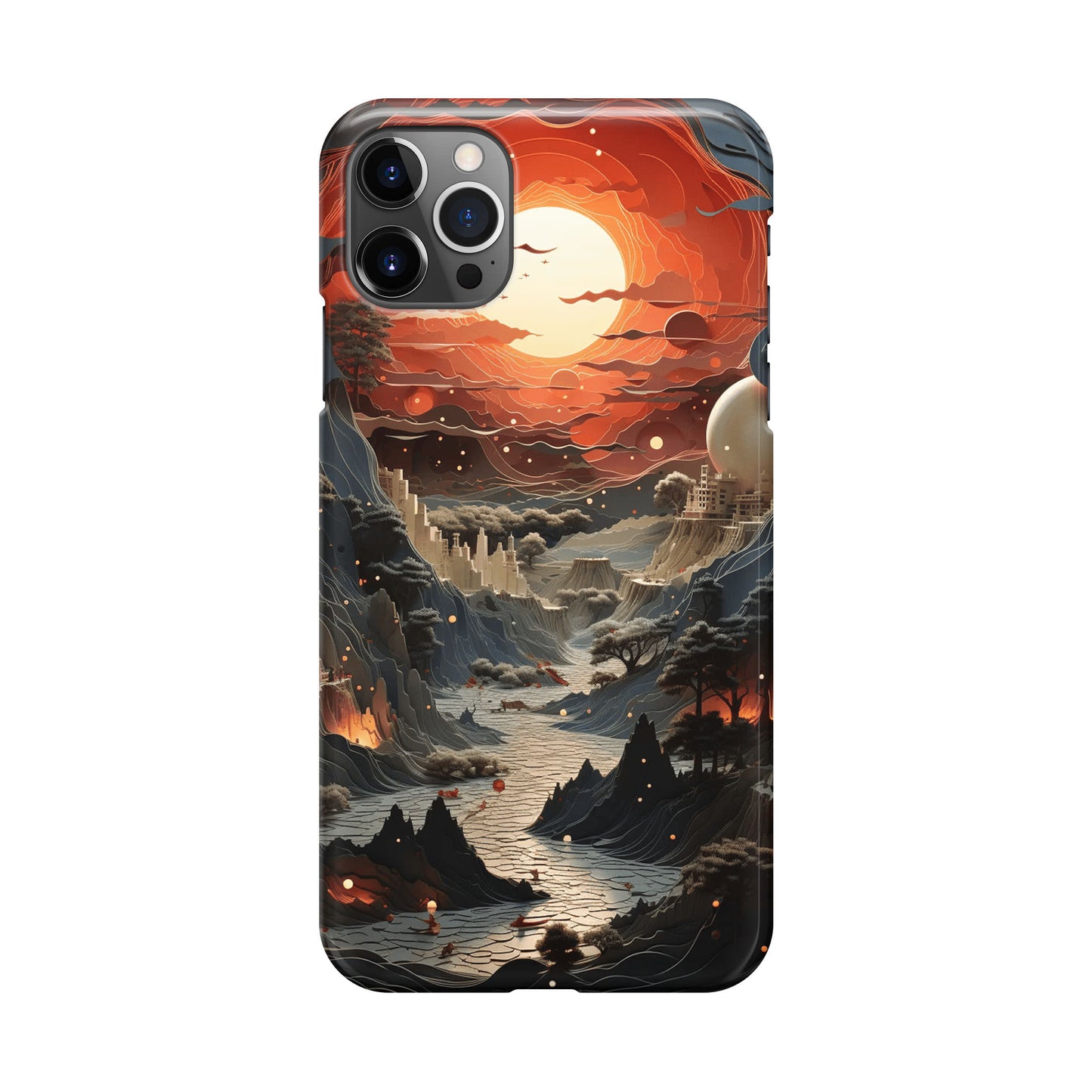 Valley of the Dying Sun iPhone 12 Pro Max Case