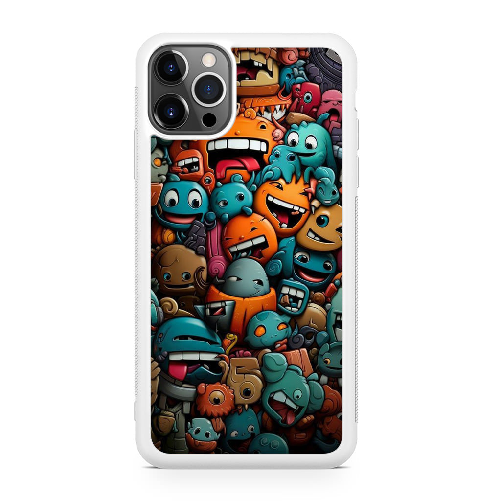 Chaos Chuckles Invasion iPhone 12 Pro Case