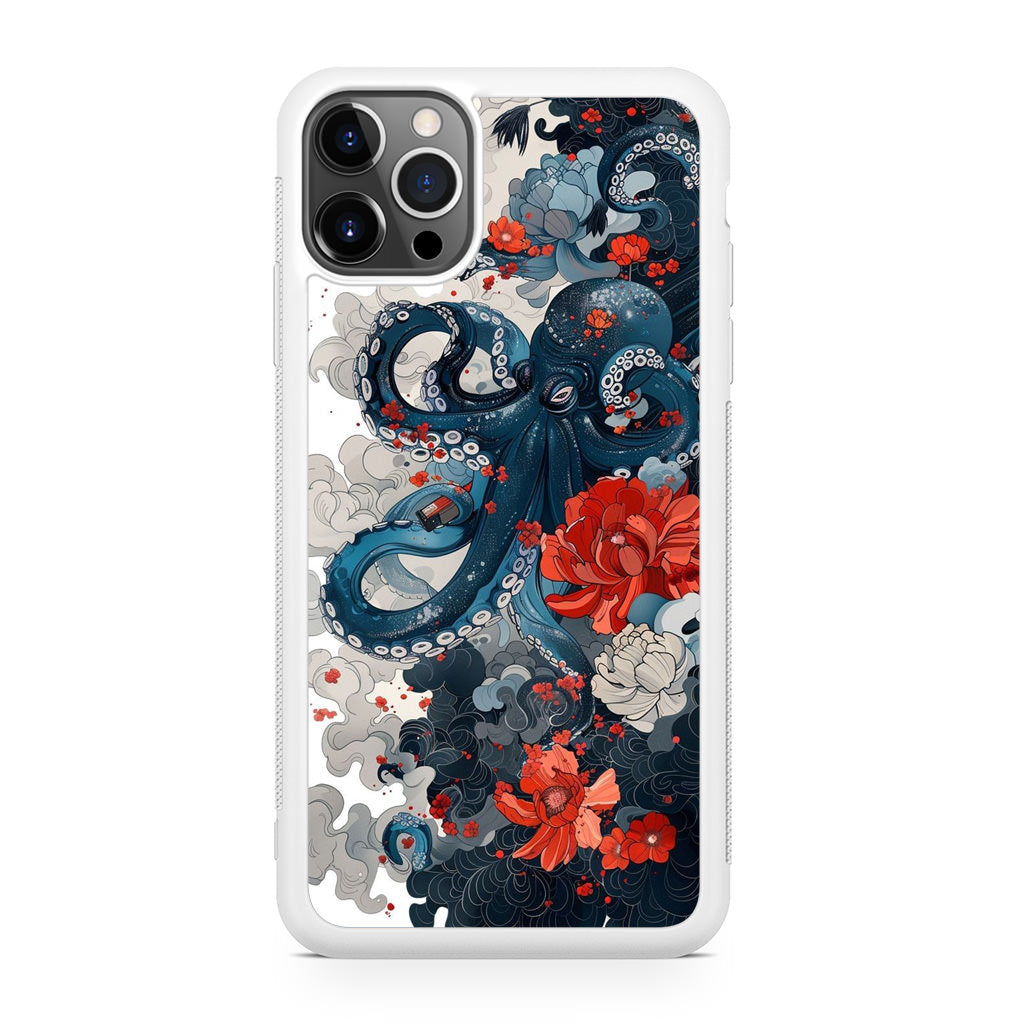 Floral Kraken iPhone 12 Pro Case