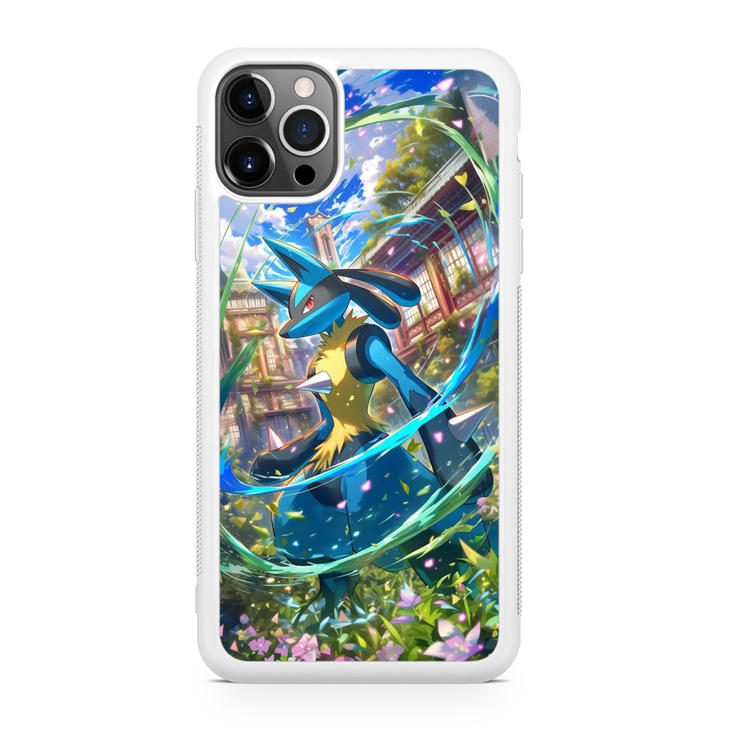 Lucario Precognitive Aura iPhone 12 Pro Case