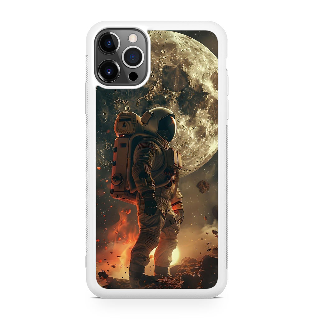 Lunar Sentinel Guardian of the Void iPhone 12 Pro Case