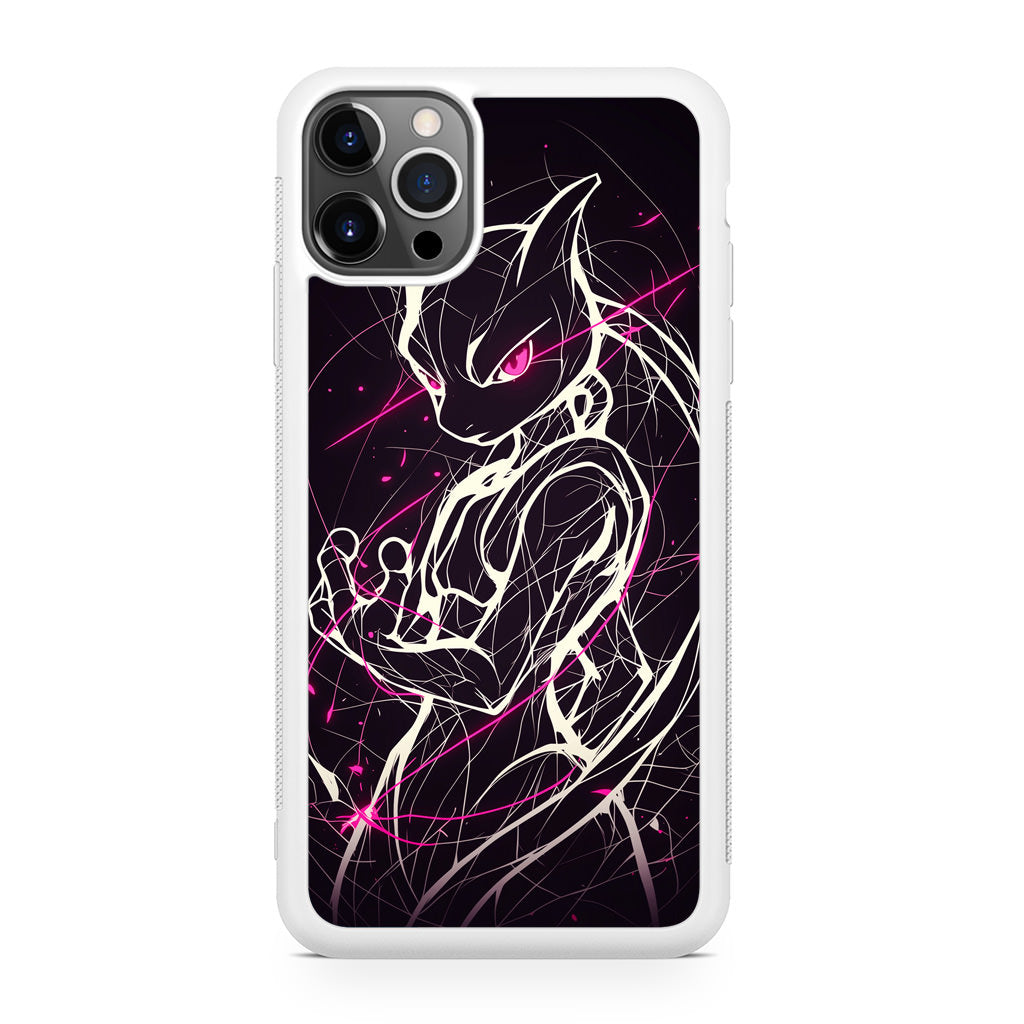 Mewtwo Cosmic Energy iPhone 12 Pro Case
