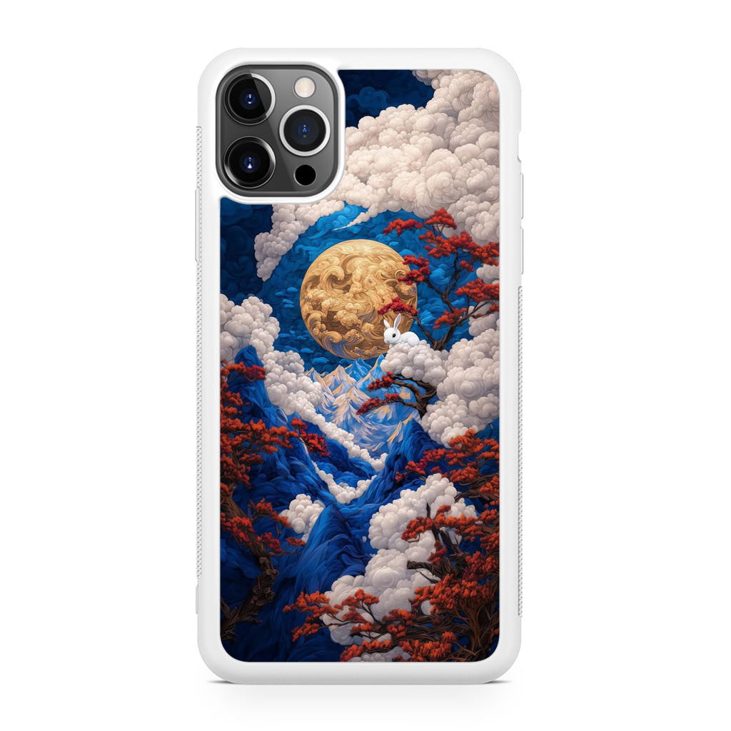 Moonlight Whispers Celestial Peaks iPhone 12 Pro Case