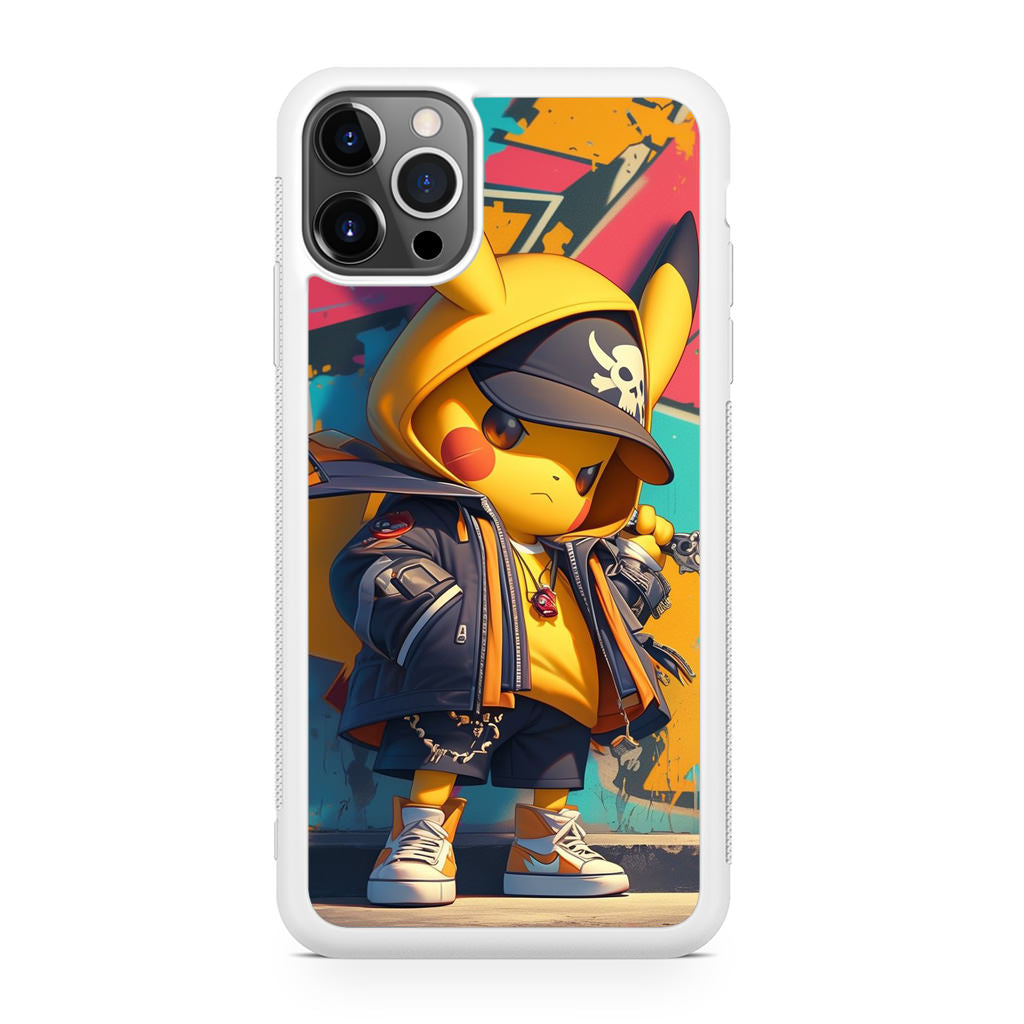 Pikachu Street Rebellion iPhone 12 Pro Case