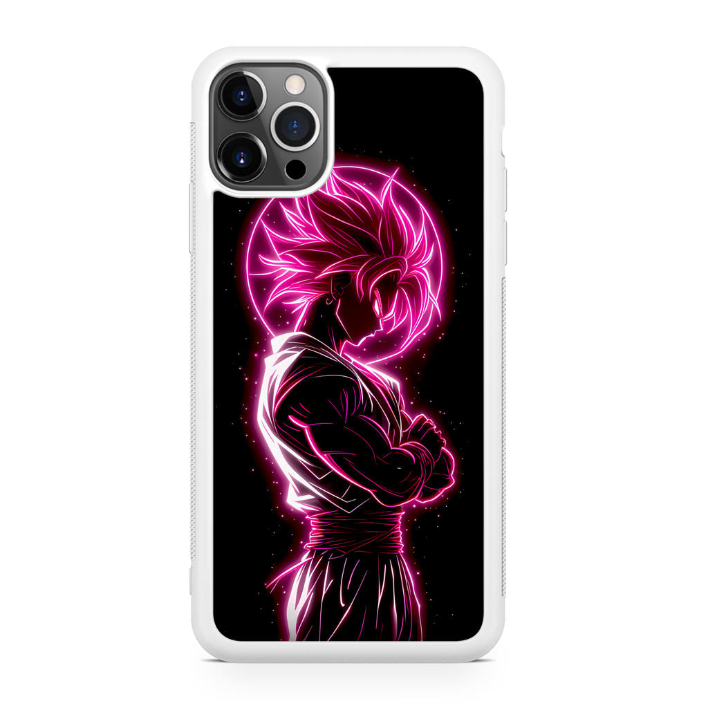 Pink Radiant Saiyan iPhone 12 Pro Case