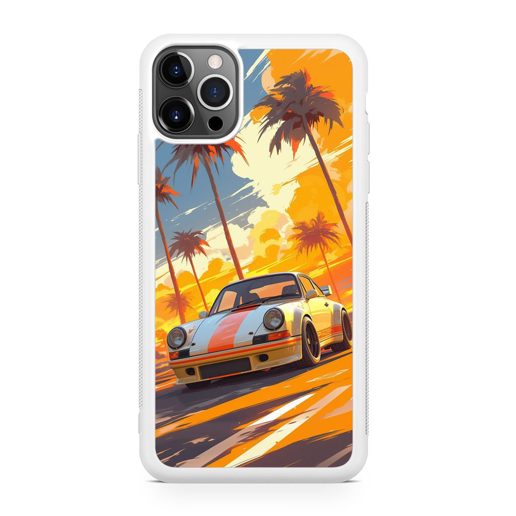 Turbo Dreams in Neon Palms iPhone 12 Pro Max Case