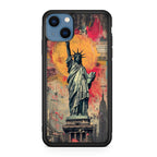 Canvas Art Statue of Liberty iPhone 13 / 13 mini Case