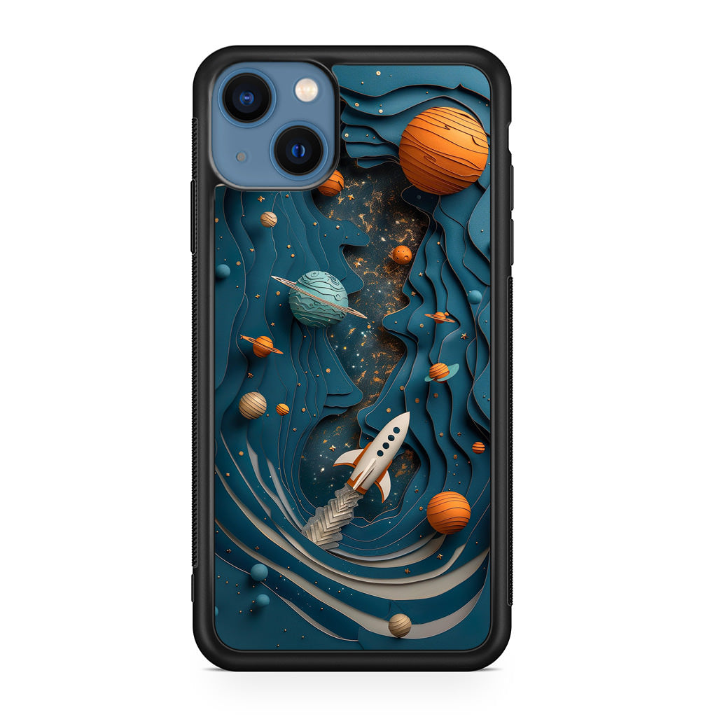 Cardboard Cosmos iPhone 13 / 13 mini Case