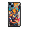Charizard Inferno on Canvas iPhone 13 / 13 mini Case