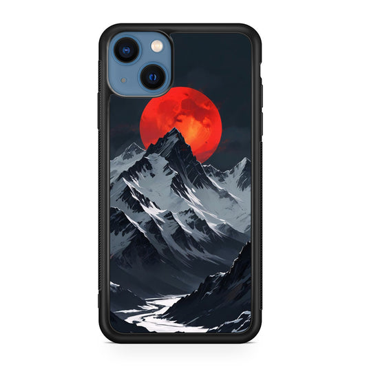 Crimson Eclipse The Mountain iPhone 13 / 13 mini Case