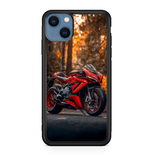 Crimson Velocity in Autumn Flame iPhone 13 / 13 mini Case