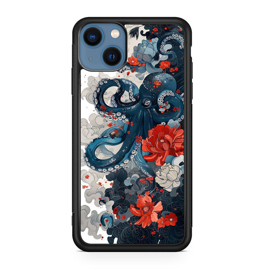 Floral Kraken iPhone 13 / 13 mini Case