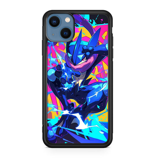 Greninja Aqua Blast iPhone 13 / 13 mini Case