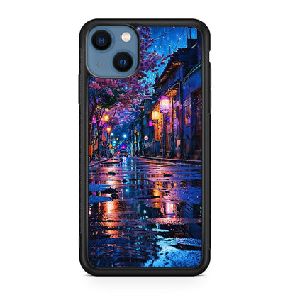 Midnight Sakura Glow iPhone 13 / 13 mini Case