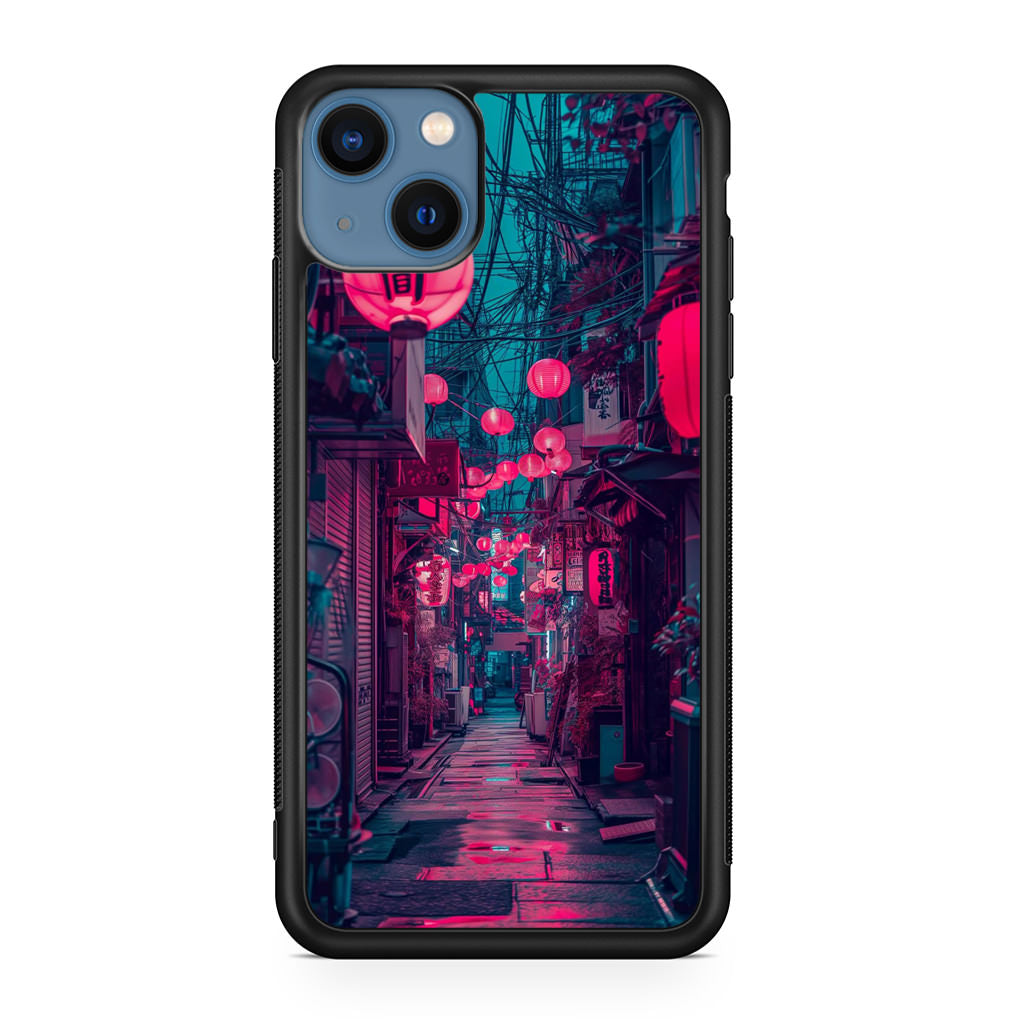 Neon Veins of the Night Market iPhone 13 / 13 mini Case