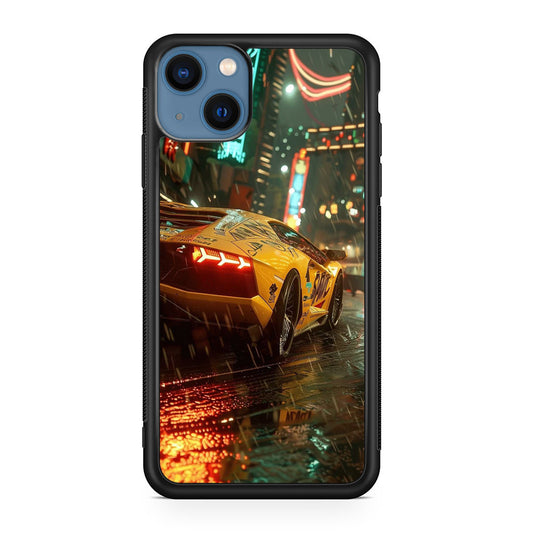 Night Drift Thunder Neon Streets iPhone 13 / 13 mini Case