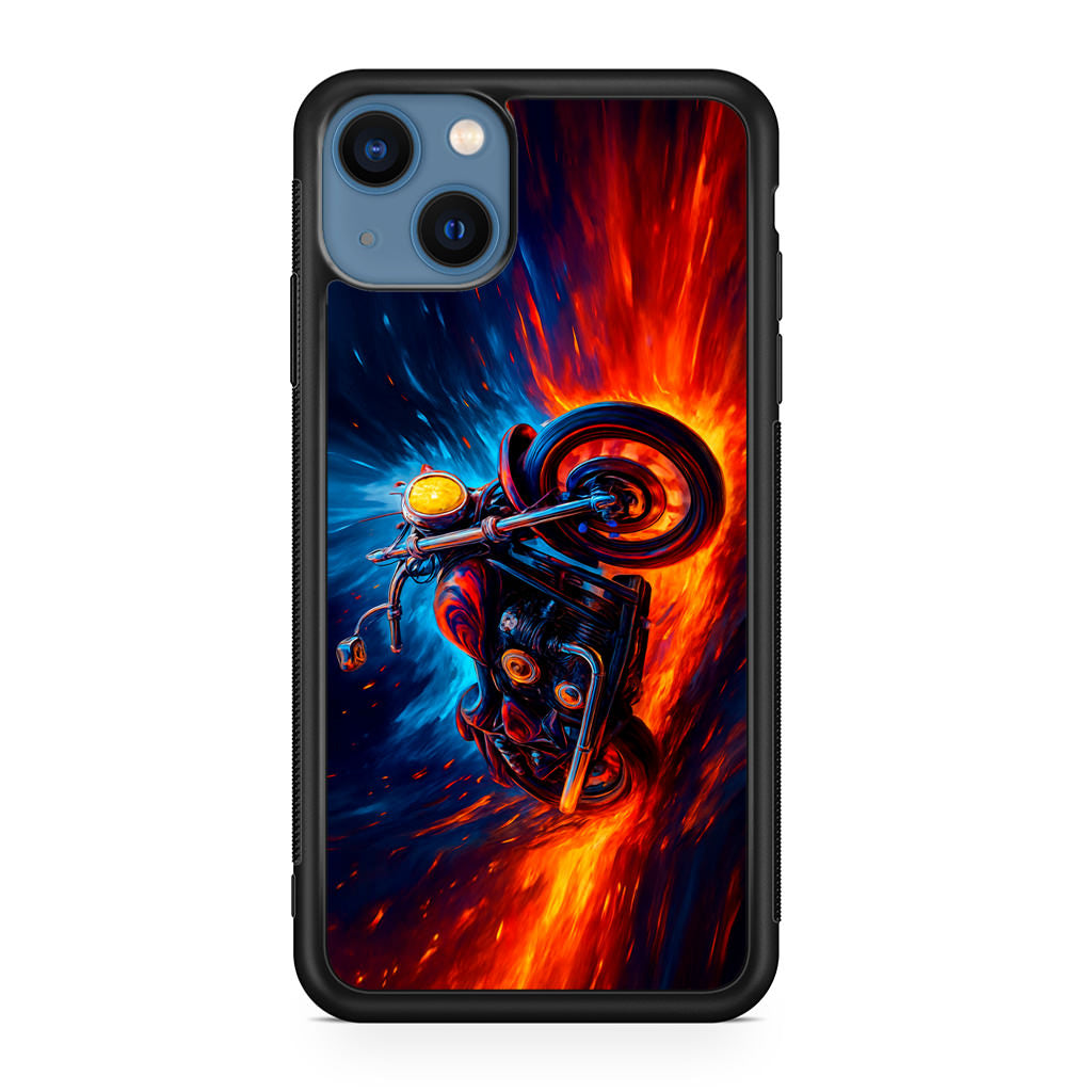 Ride Through Fire and Ice iPhone 13 / 13 mini Case