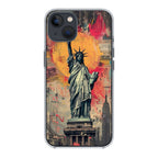 Canvas Art Statue of Liberty iPhone 13 / 13 mini Case